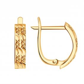 Золотые серьги МАГНАТ МА 011715 МА 011715 фото